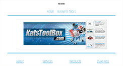 Desktop Screenshot of katstoolbox.com